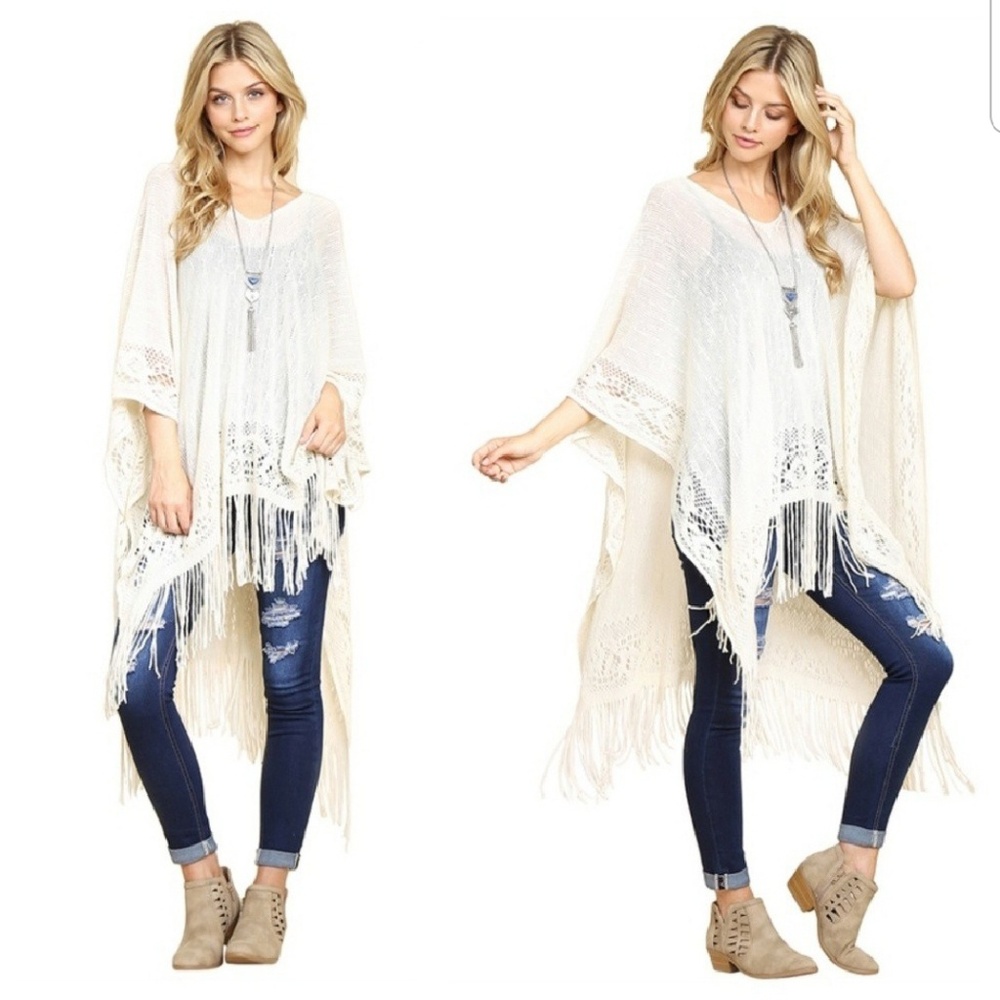 Fringed Poncho